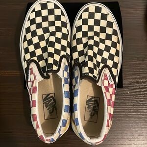 Checkerboard Unisex Vans